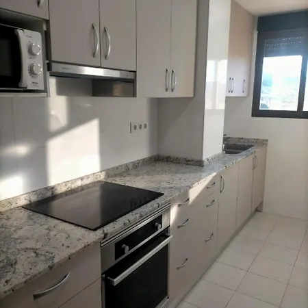 Apartament 1ª Linea De Playa Con Piscina En Edificio Albatros Ii