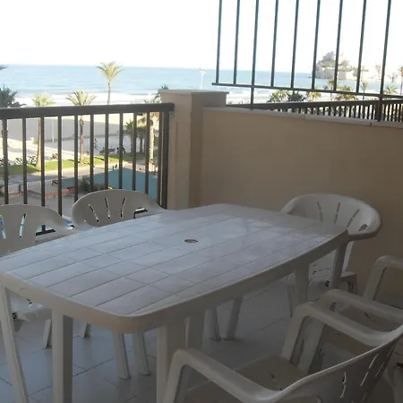 Apartamento 1ª Linea De Playa Con Piscina En Edificio Albatros Ii *